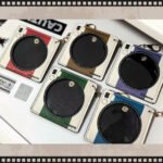 Camera Theme PU Badge Sleeve Pendant