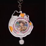 Cat Ball Badge Sleeve Bag Accessory