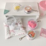 Clear PVC Badge Doll Pouch Bag Charm