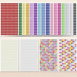 Colorful Self-Adhesive Gem Stickers for Ita Bag