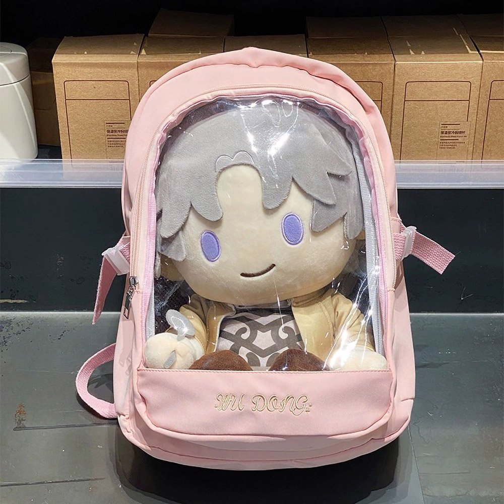 Cute Ita Bag Backpack: Large Capacity Doll Display Bag