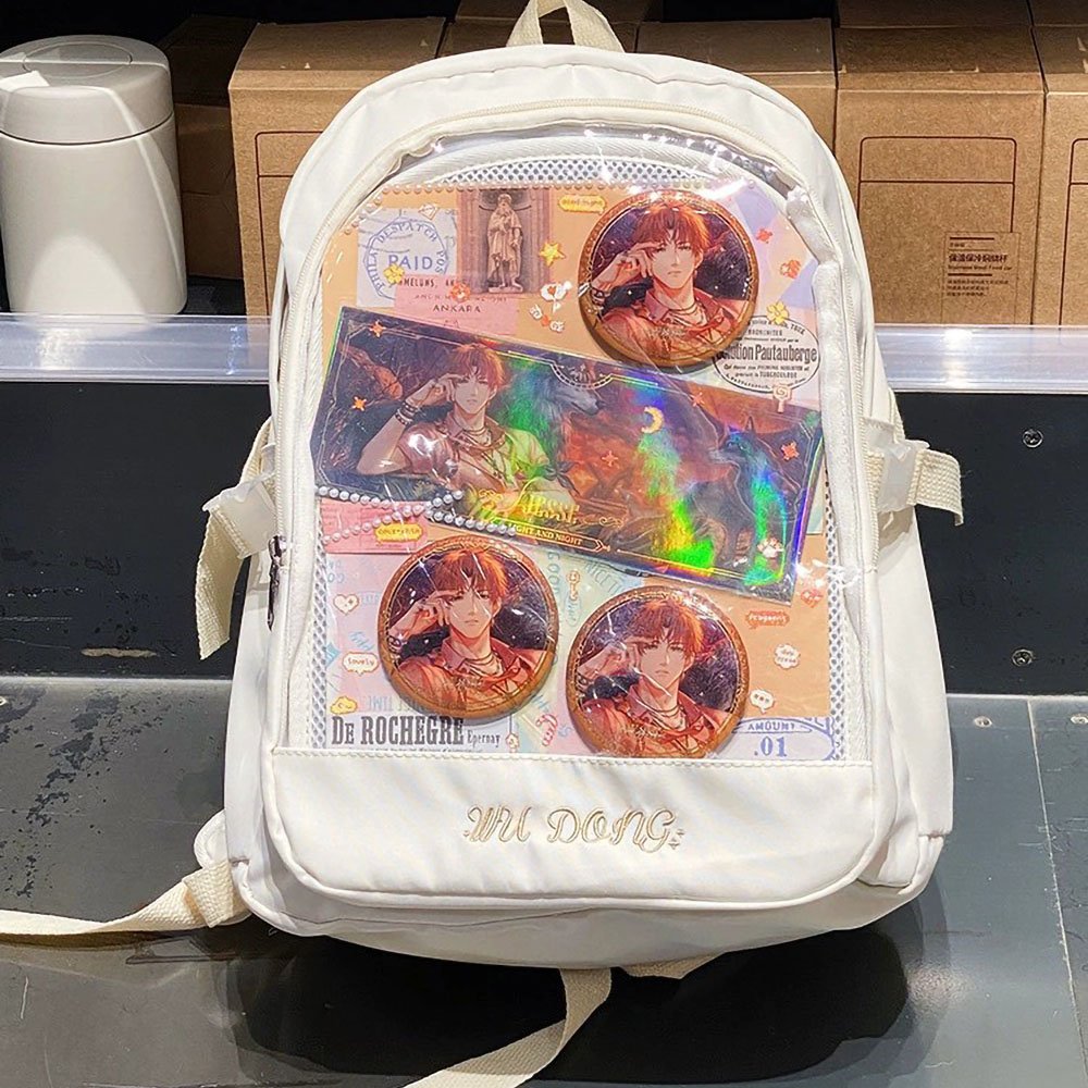 Cute Ita Bag Backpack: Large Capacity Doll Display Bag