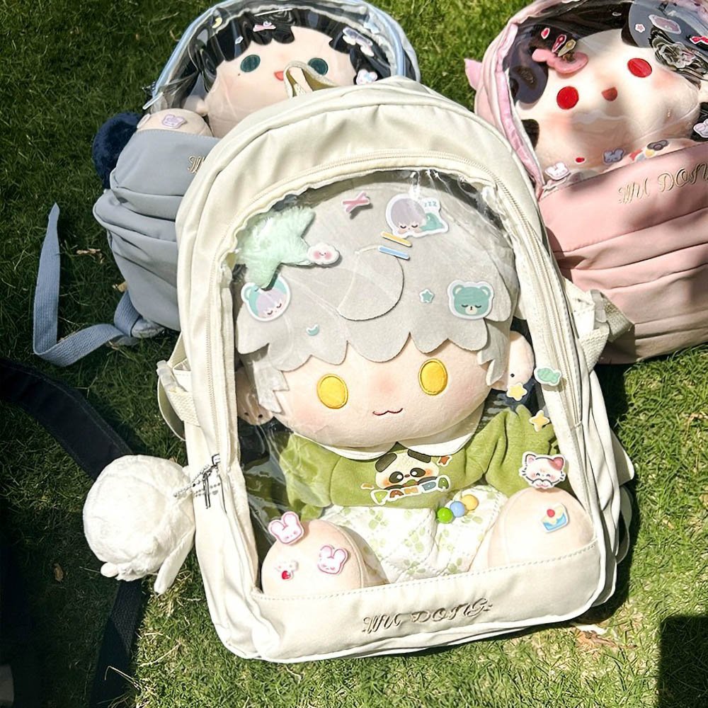 Cute Ita Bag Backpack: Large Capacity Doll Display Bag