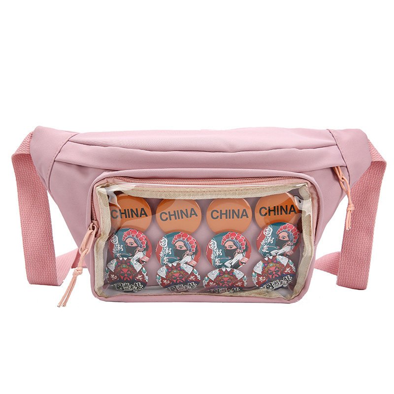 Cute Pink Ita Bag Crossbody Display