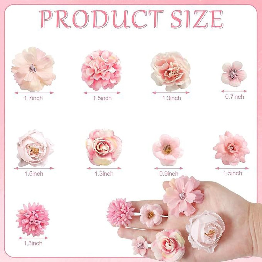 Cute artificial flower ita bag decoration