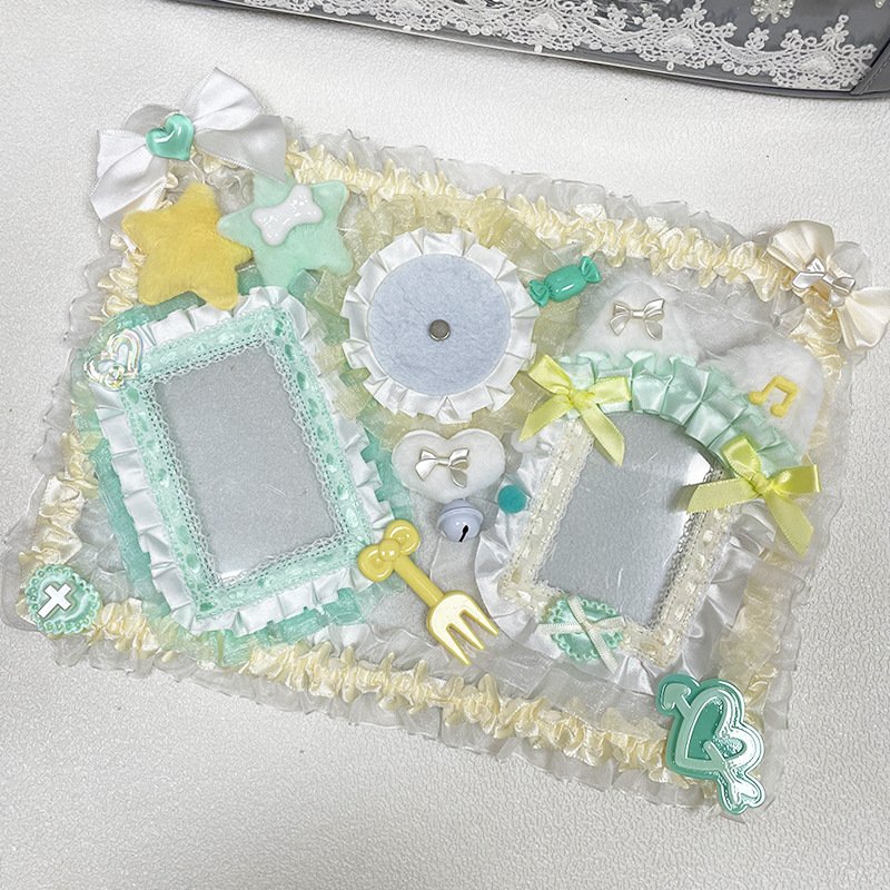 Dreamy Twin Ita Board Lace Photo Display