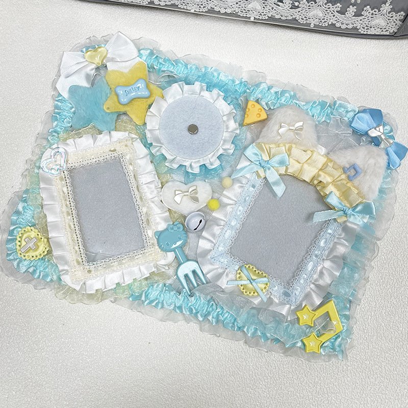 Dreamy Twin Ita Board Lace Photo Display