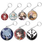 Glitter Badge Keychain Protector Cover for Ita Bag Pins