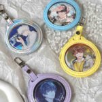 Glossy Patent Leather Itabag Badge Protector Pouch