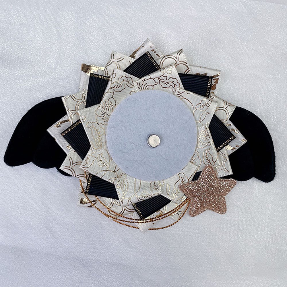 Gold Foil Fallen Angel Pin Rosette