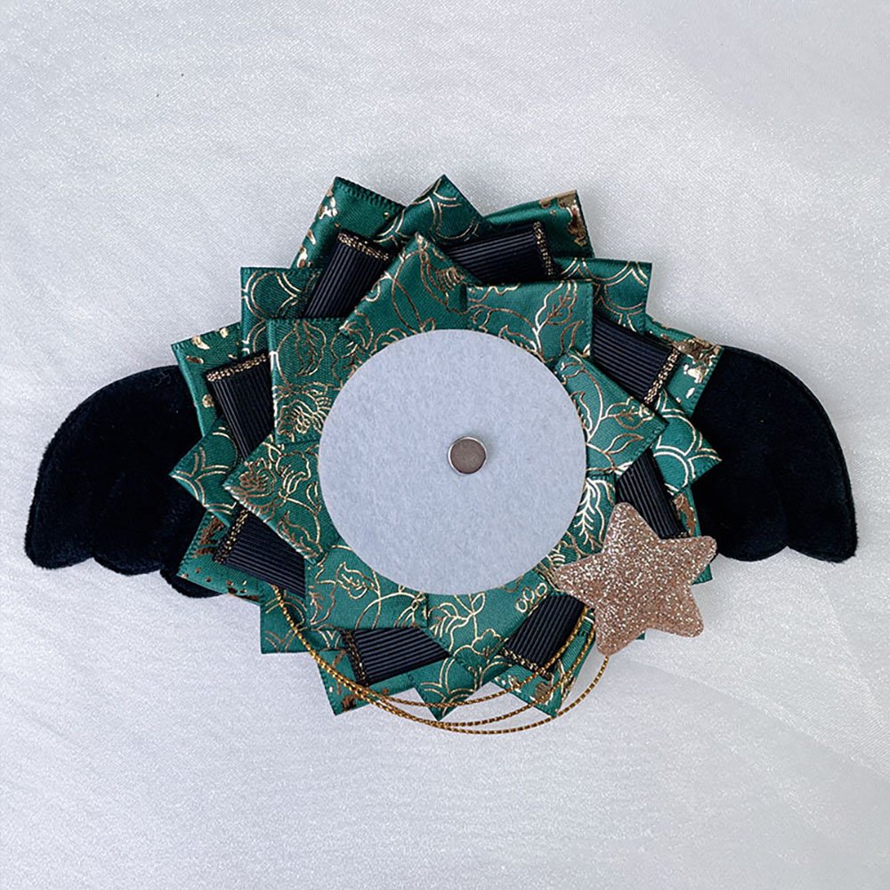 Gold Foil Fallen Angel Pin Rosette