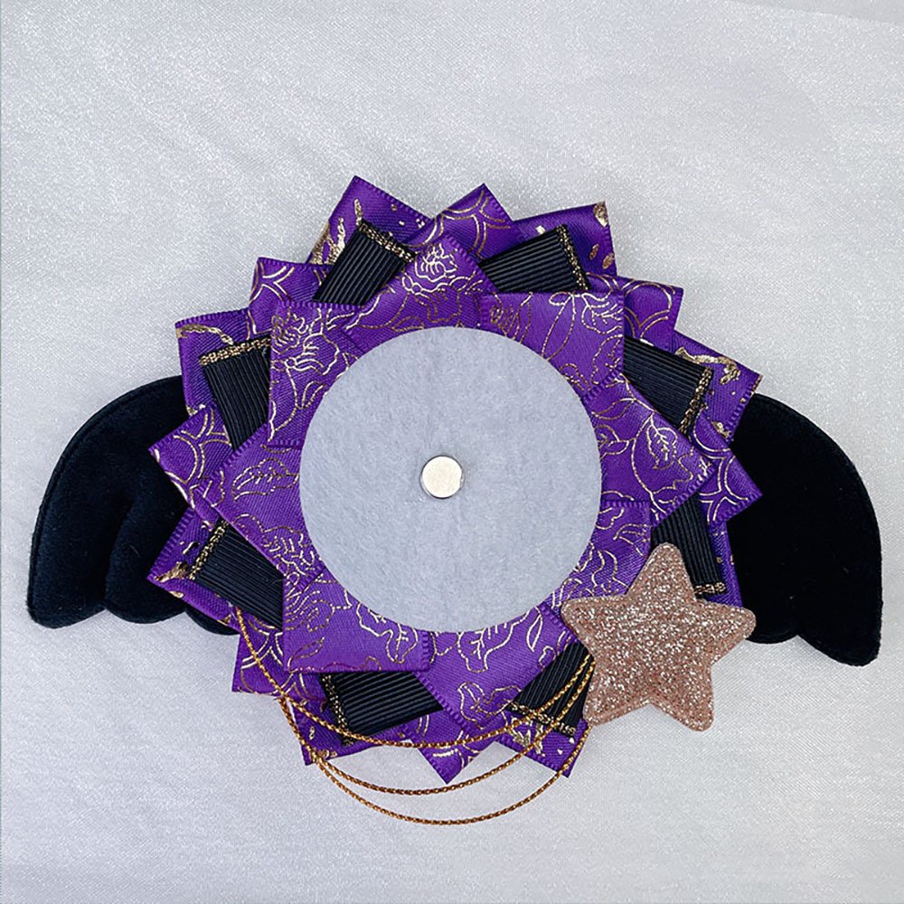 Gold Foil Fallen Angel Pin Rosette