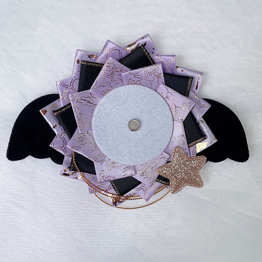 Gold Foil Fallen Angel Pin Rosette