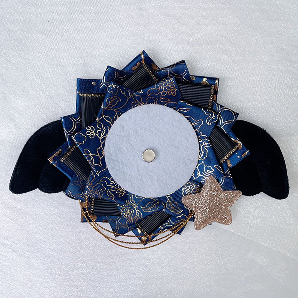 Gold Foil Fallen Angel Pin Rosette
