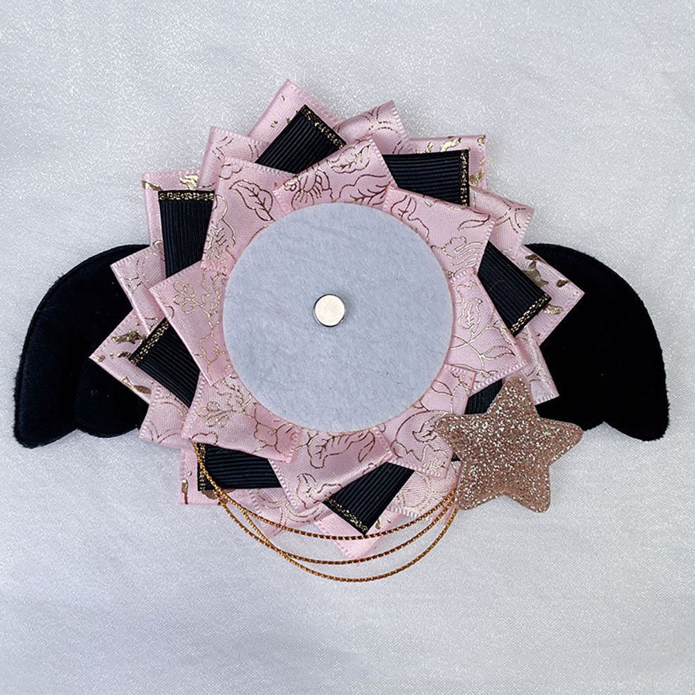 Gold Foil Fallen Angel Pin Rosette