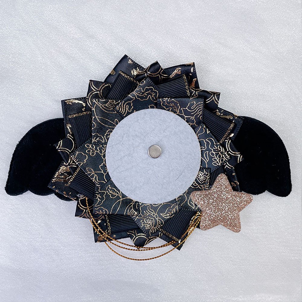 Gold Foil Fallen Angel Pin Rosette