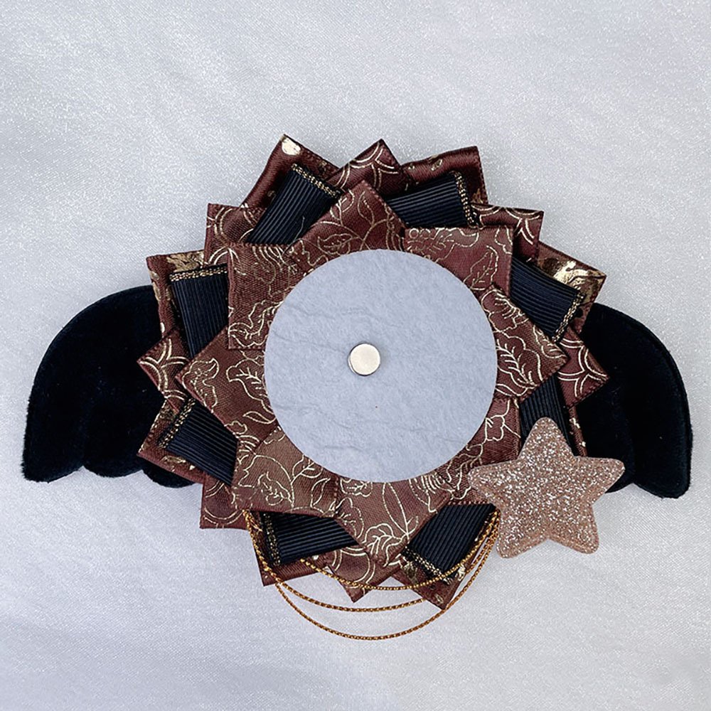 Gold Foil Fallen Angel Pin Rosette