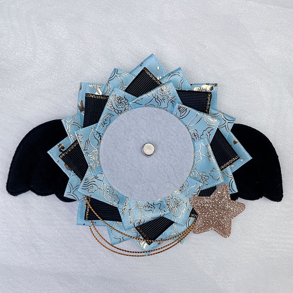 Gold Foil Fallen Angel Pin Rosette
