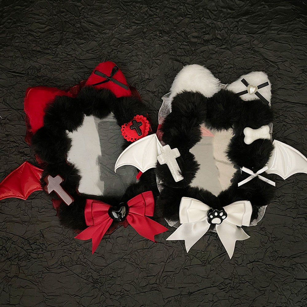 Goth Bat Plush Card Sleeve