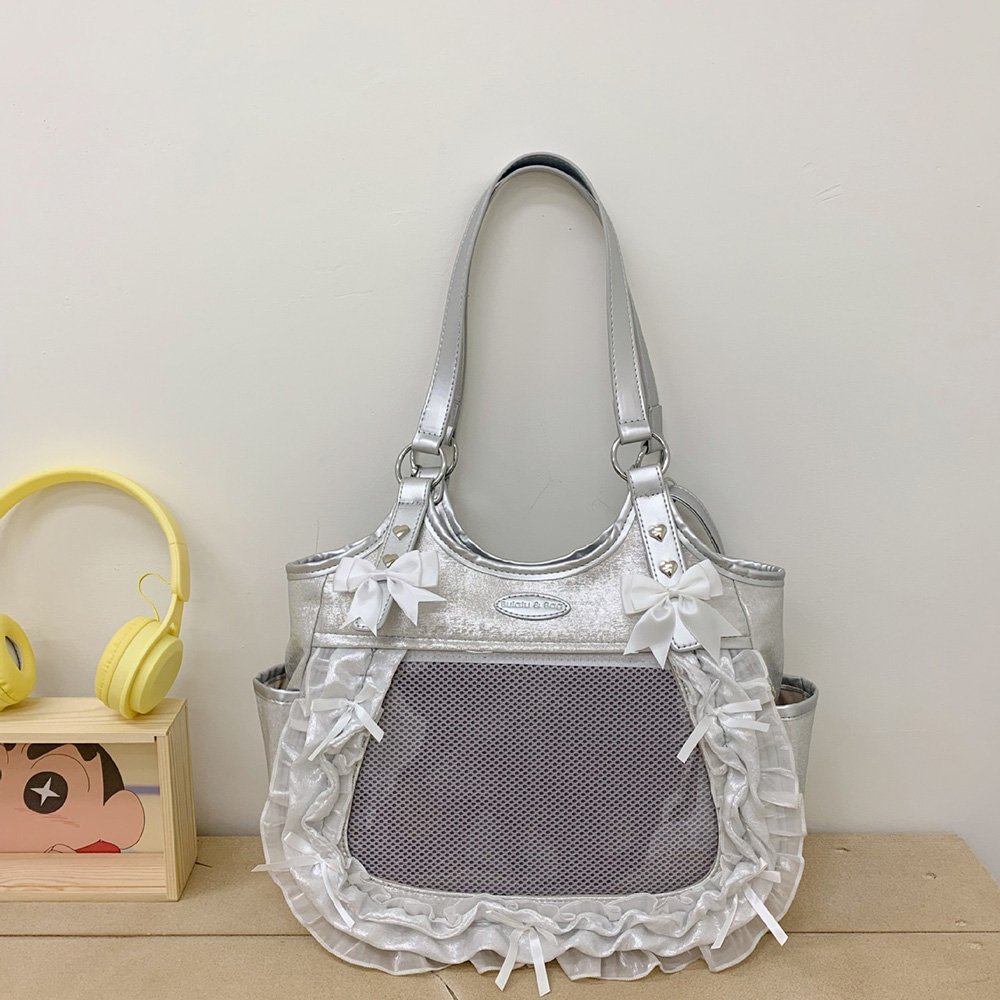 Goth Ita Bag Jirai Kei Lace Shoulder Bag