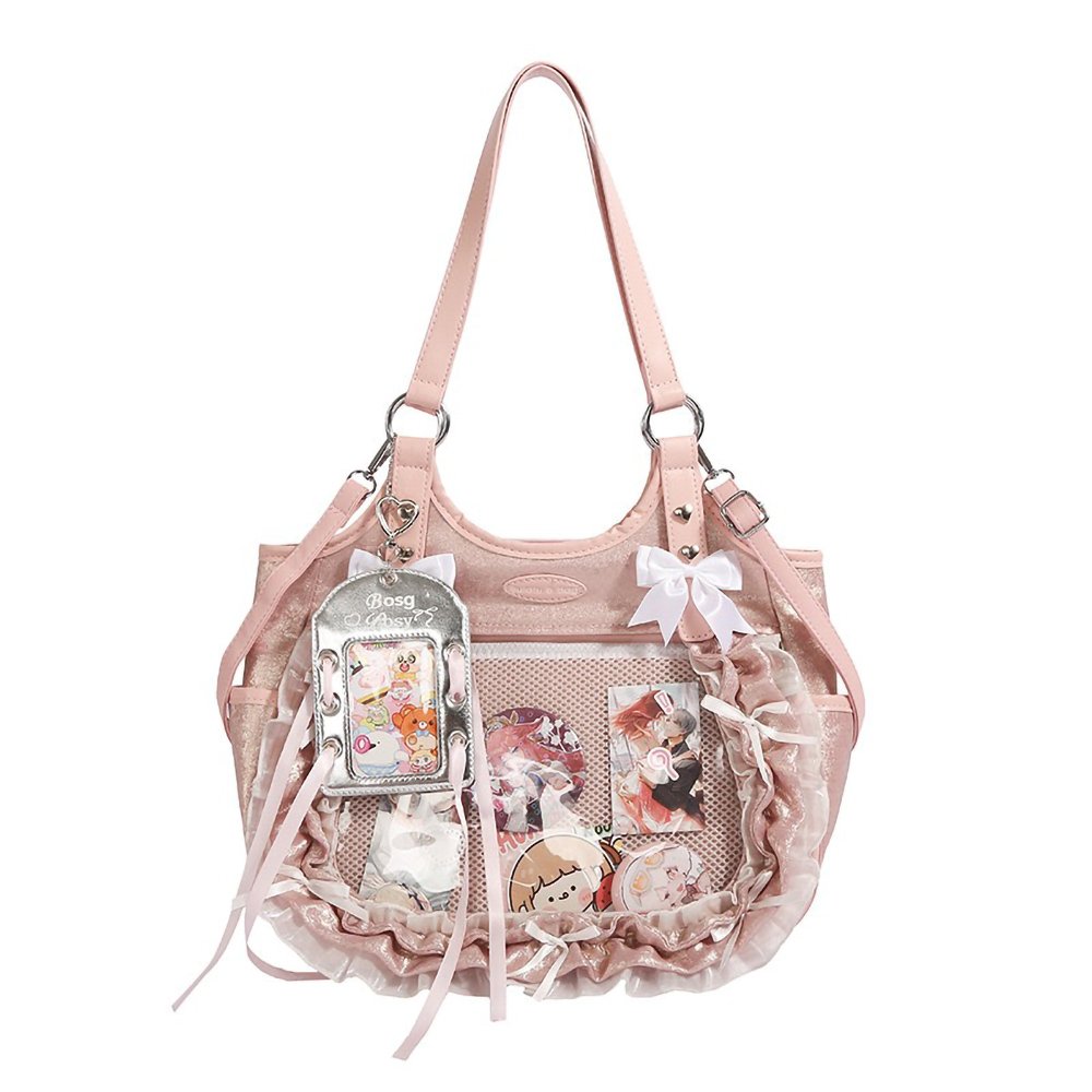 Goth Ita Bag Jirai Kei Lace Shoulder Bag
