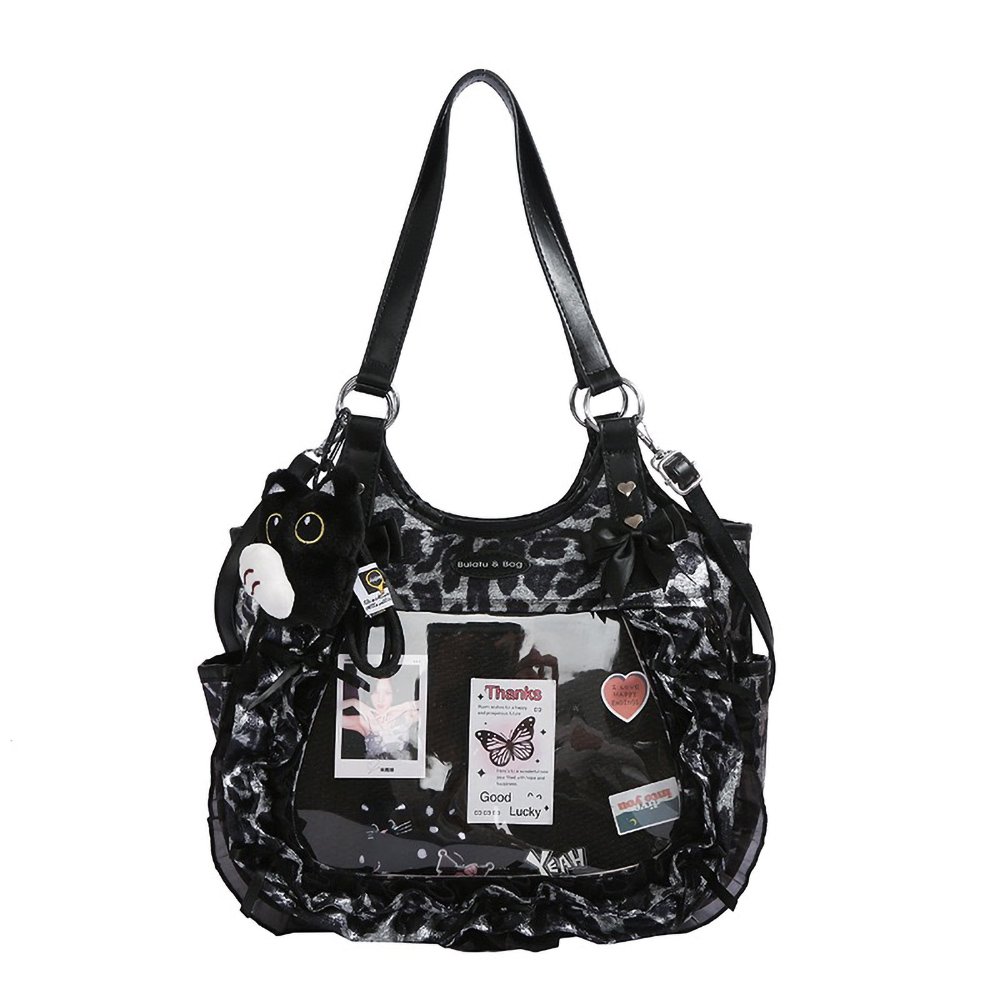 Goth Ita Bag Jirai Kei Lace Shoulder Bag