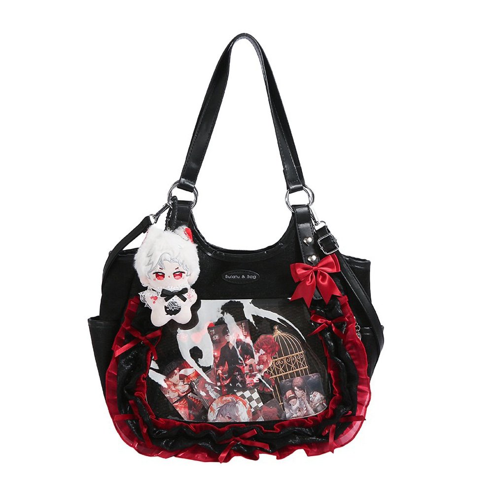 Goth Ita Bag Jirai Kei Lace Shoulder Bag