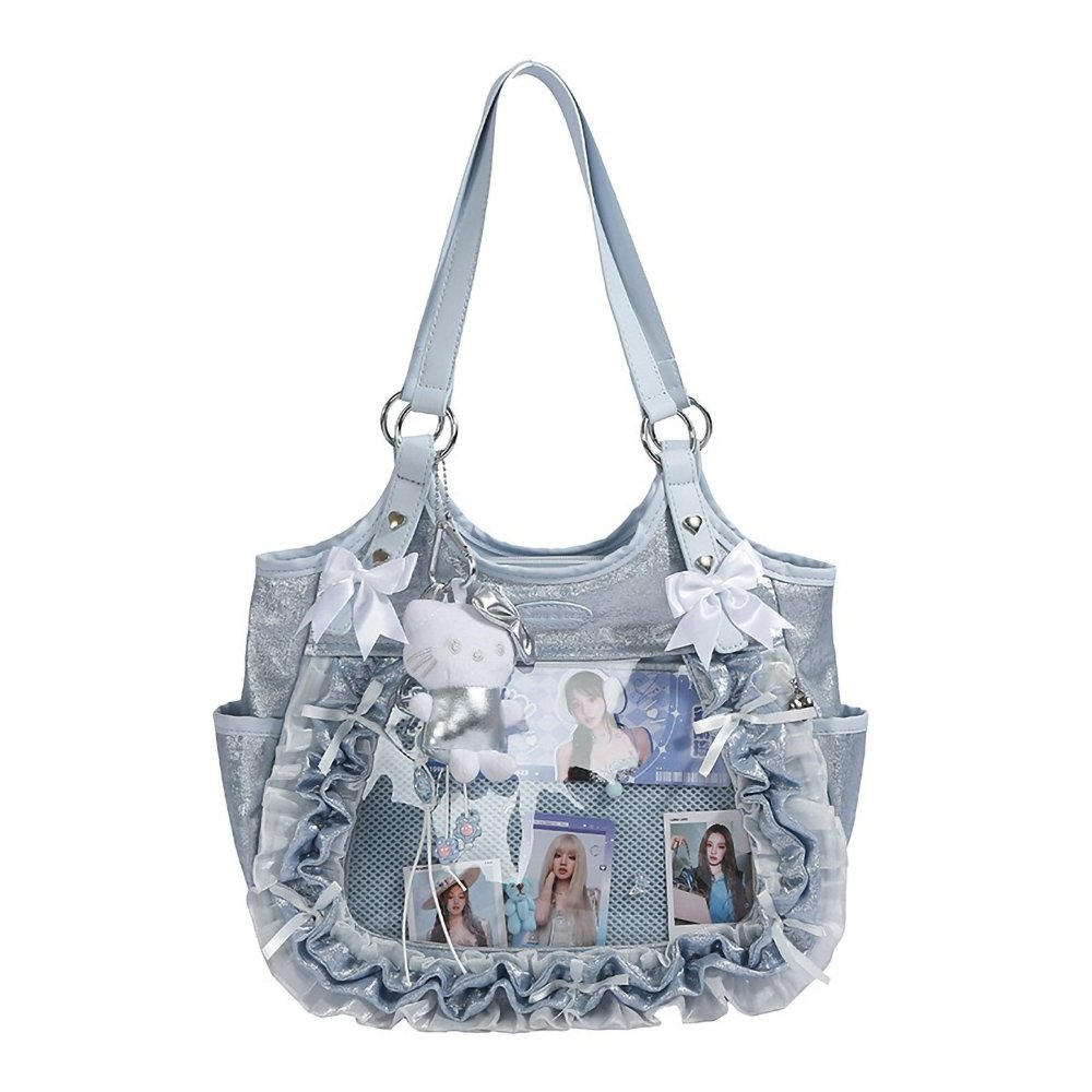 Goth Ita Bag Jirai Kei Lace Shoulder Bag