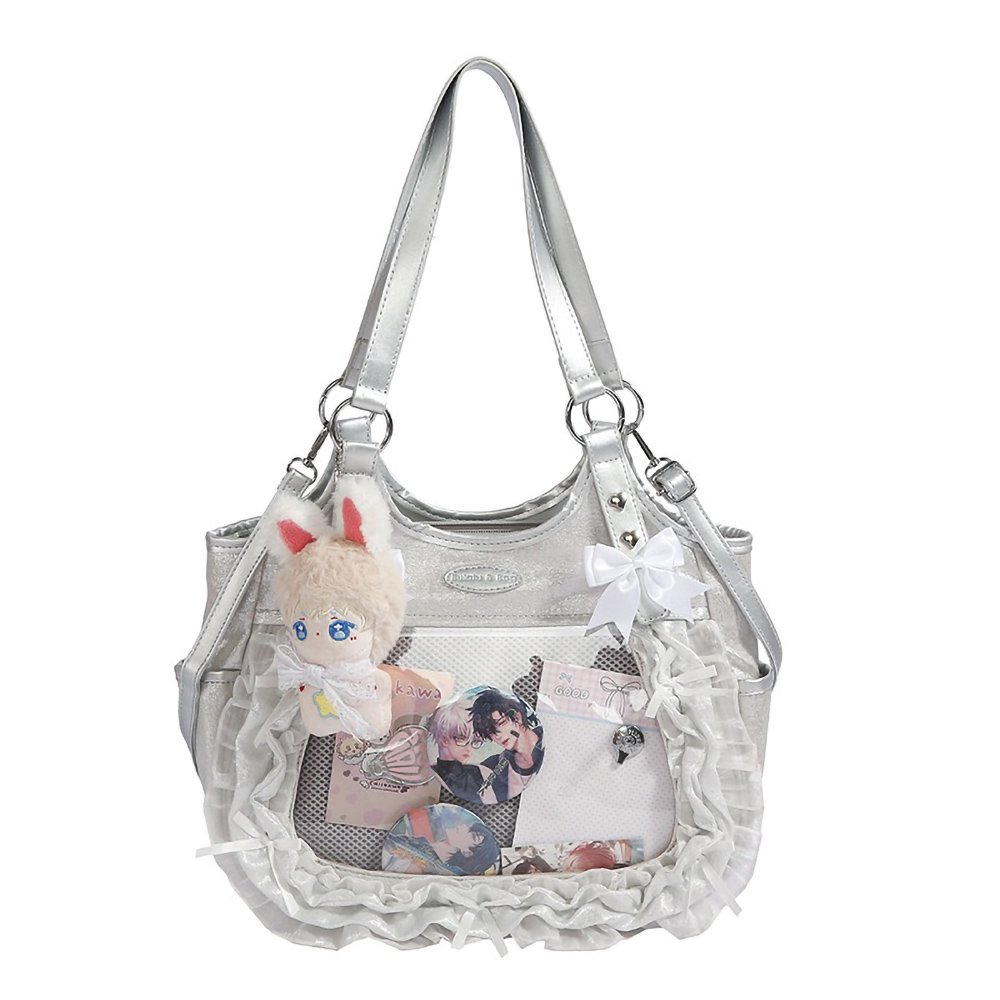 Goth Ita Bag Jirai Kei Lace Shoulder Bag