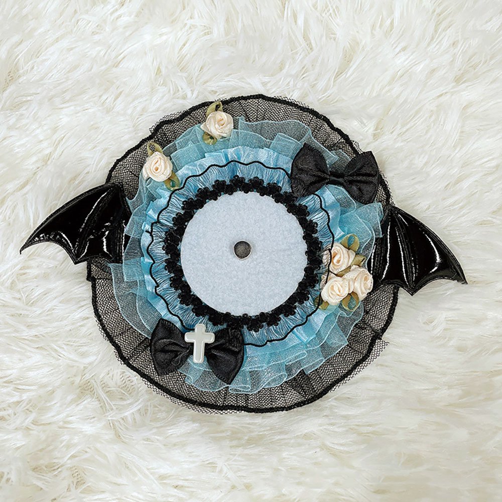 Gothic Demon Bat Wing Pin Rosette