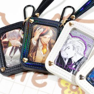 Heart Corner Card Holder Pendant