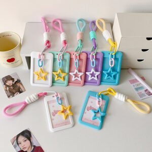 Hollow Star Photocard Holder Itabag Charm