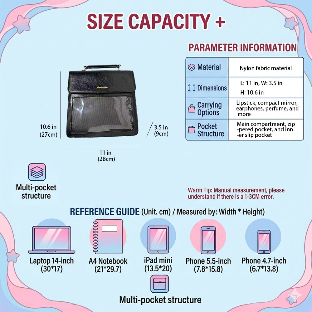 Ita Bag Backpack: Japanese JK Academy Style