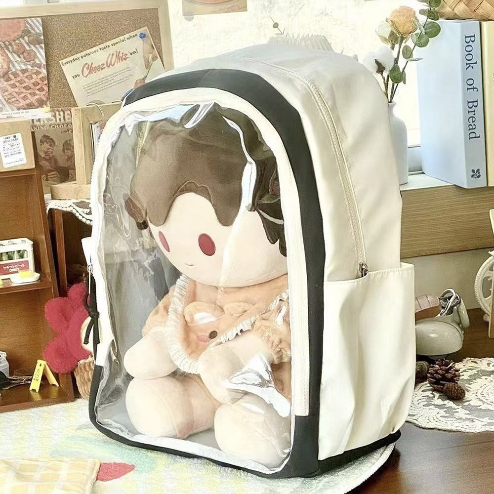 Ita Bag Backpack Large Clear Window Doll Bag