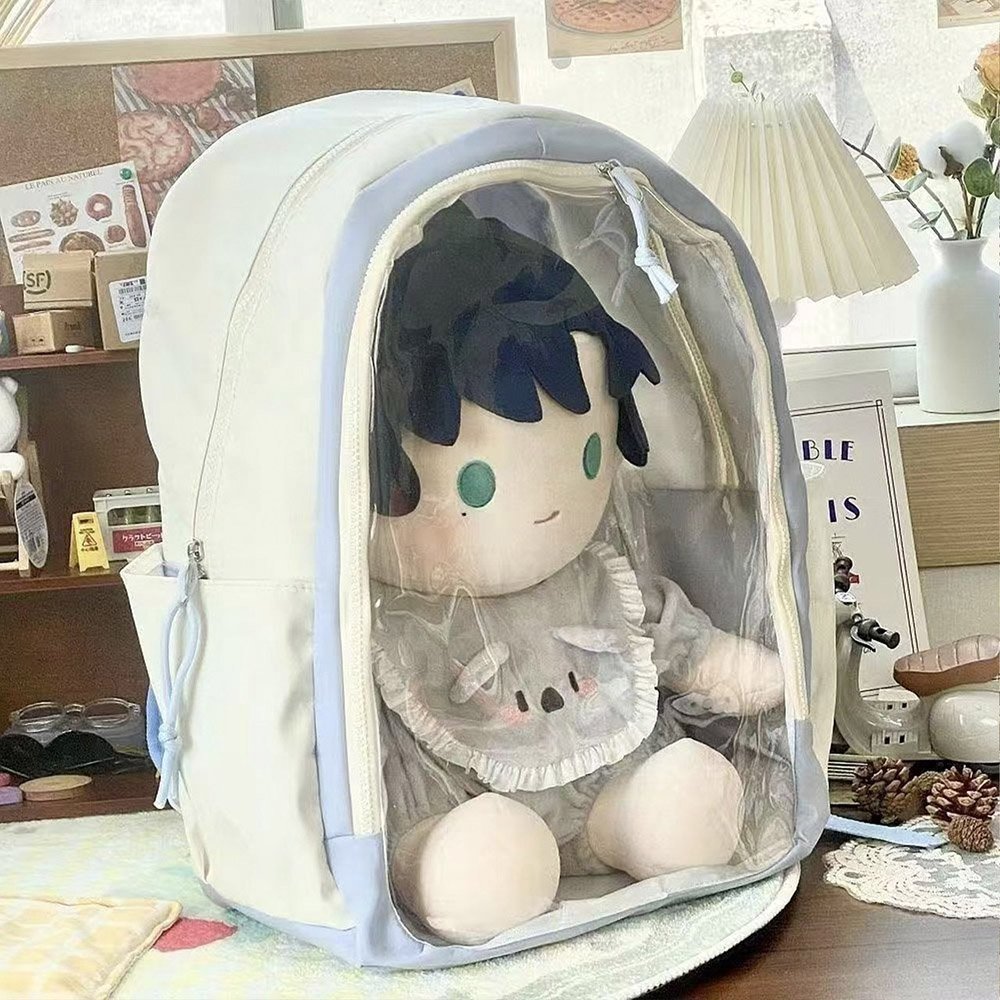 Ita Bag Backpack Large Clear Window Doll Bag