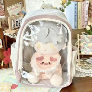 Ita Bag Backpack Large Clear Window Doll Bag