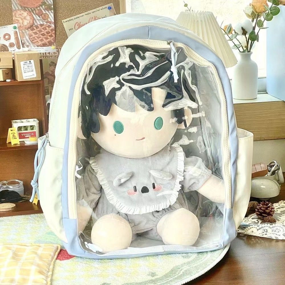 Ita Bag Backpack Large Clear Window Doll Bag