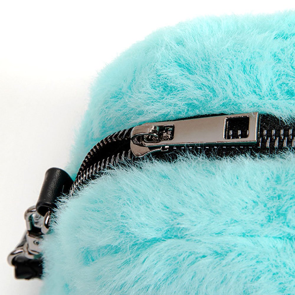 Kawaii Monster Claw Plush Ita Bag Heart Clear Window