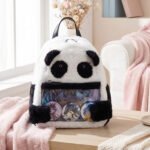 Kawaii Panda Plush Ita Bag Backpack Clear Window