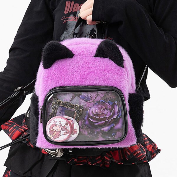 cat ear mini backpack Chococat Stars and a fun tassel accent.Attach your keys to the ring Pre-Order] Cat Ear Cute Jewel