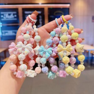 Kawaii Star Bow Beaded Ita Bag Charm