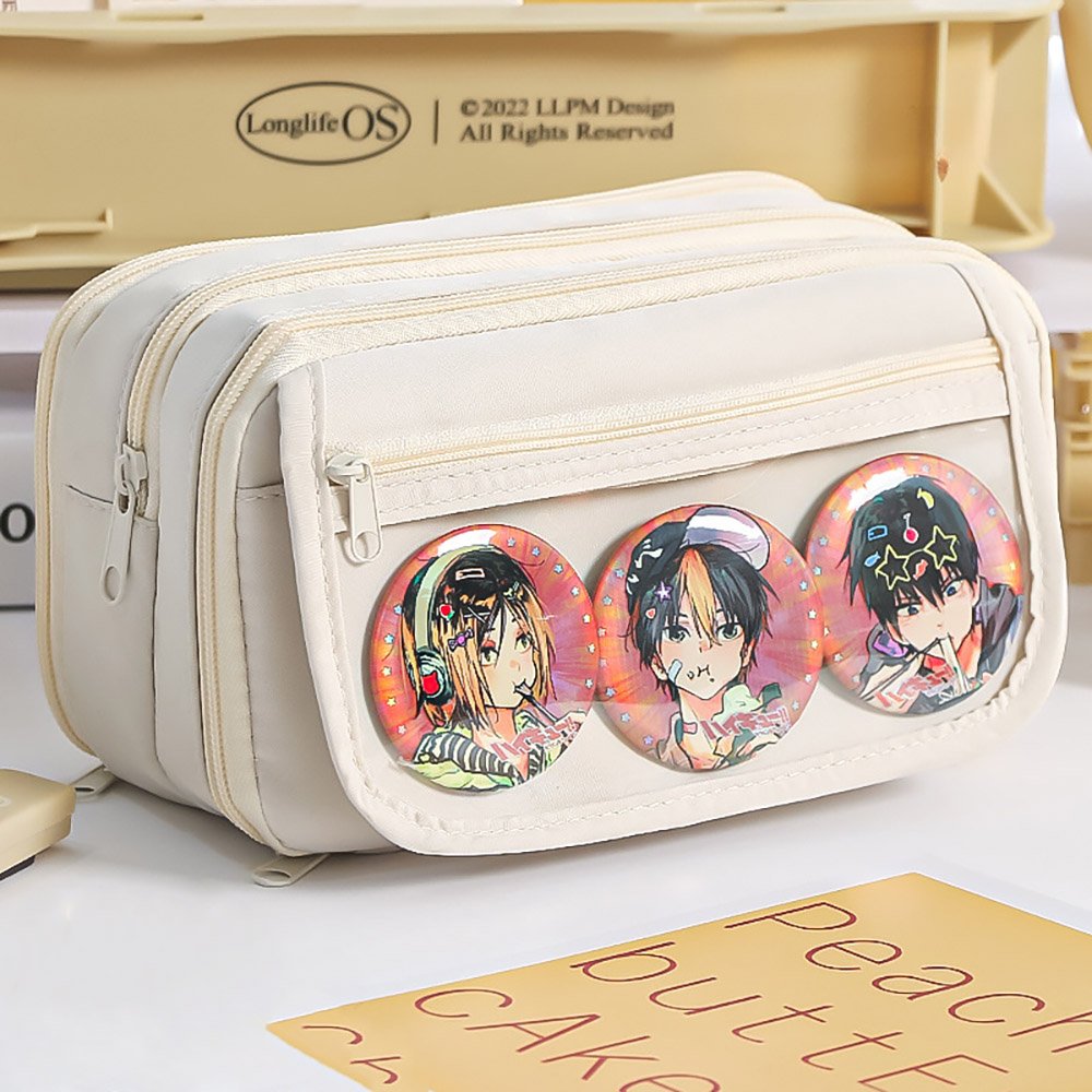 Large Double Sided Ita Pencil Case