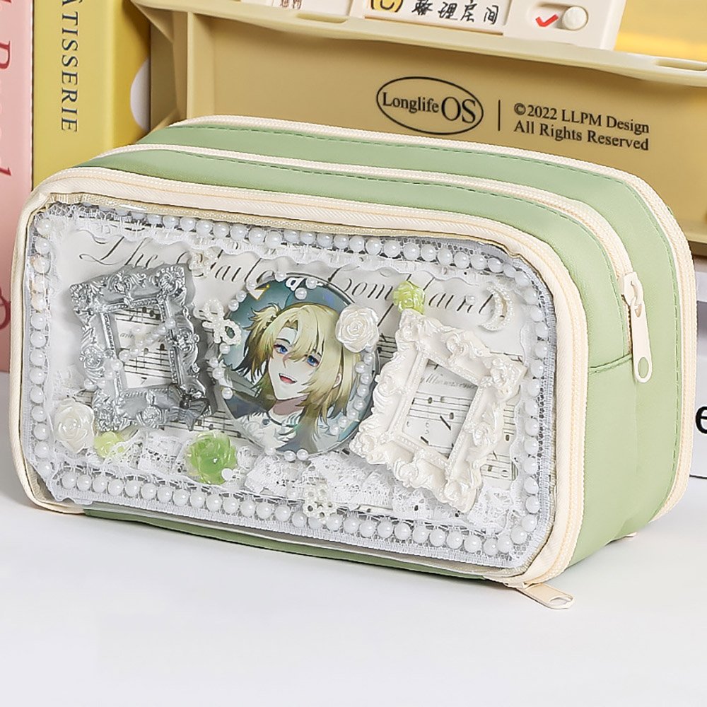 Large Double Sided Ita Pencil Case