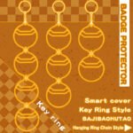Linked Badge Protector 5.8cm 2-4Pack