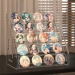 PET Anime Badge Tiered Display Stand