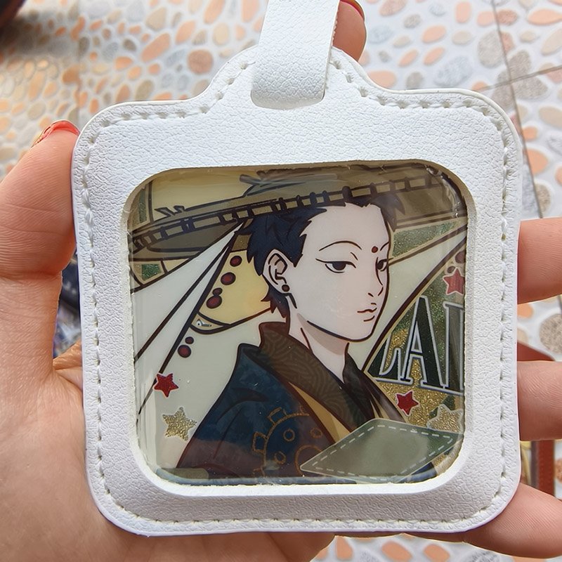 PU Photocard Holder Keychain