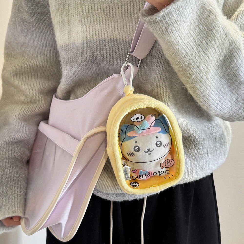 Plush Anime Doll Pouches Itabag Charm