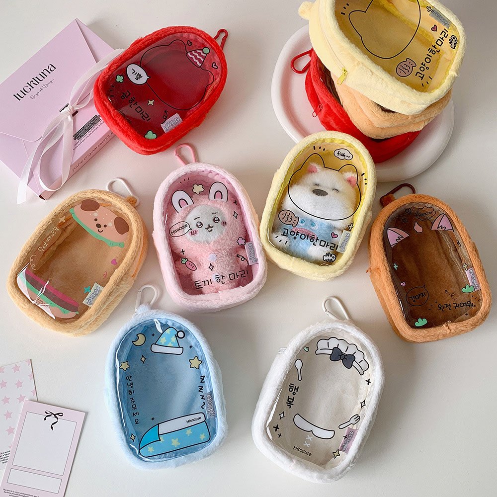 Plush Anime Doll Pouches Itabag Charm