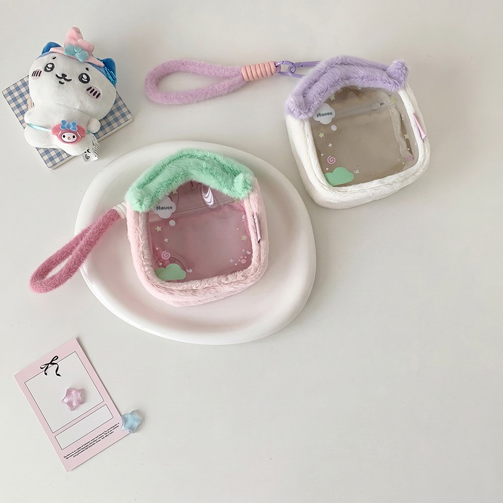 Plush House Shape Doll Itabag Charm