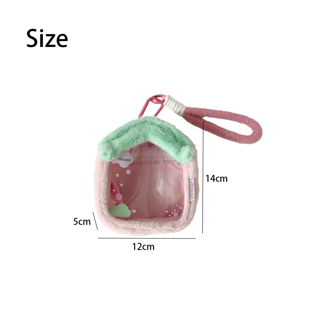 Plush House Shape Doll Itabag Charm